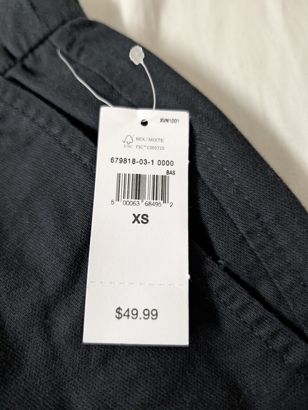 NWT Gap Women's Easy Pant Mid Rise Ankle Length Tapered Elastic Waist Size XS - Picture 4 of 10